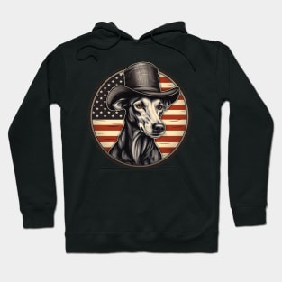 Patriotic Whippet Hoodie